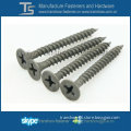 Grey phosphated drywall screw